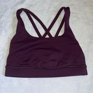 LULULEMON purple sports bra